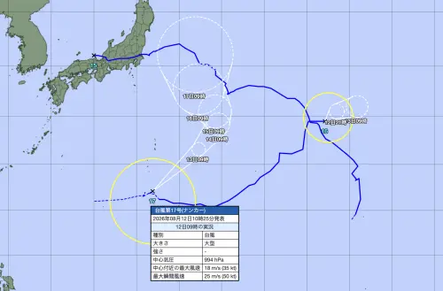 南卡颱風生成了！最新預估路徑似昌鴻往日本去　對台灣影響一次看