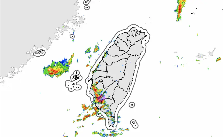 ▲中央氣象署針對屏東發布「大雷雨警戒」。（圖／中央氣象署cwa.gov.tw）