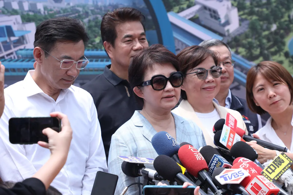 ▲台中市長盧秀燕稱韓國瑜、傅崐萁「都是有智慧又成熟的政治家」。（圖／台中市政府提供，2026.08.12）
