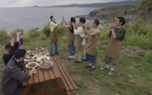 ▲崔長華放出完整畫面，隋棠一開始就轉身與千千擊掌了。（圖／崔長華Threads＠tracych502018）
