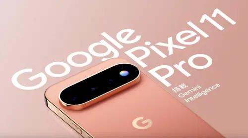 ▲Pixel 11 Pro系列導入HiLight燈光提示設計，可透過相機模組旁燈光顯示重要聯絡人來電等通知，並整合Gemini Intelligence等AI功能。（圖／翻攝官網）