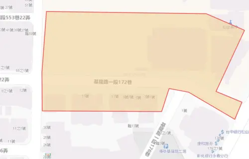 ▲台北市信義區8月14日停水範圍。（圖／自來水公司water.gov.tw）