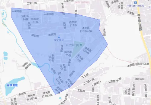 ▲桃園市平鎮區8月14日停水範圍。（圖／自來水公司water.gov.tw）