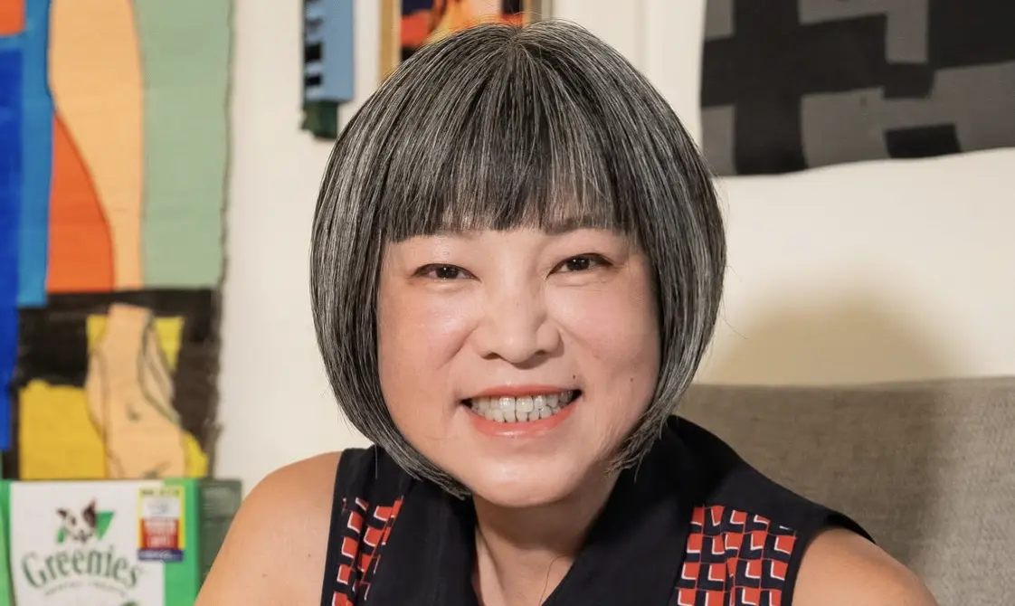 ▲范琪斐曾在美國堵訪陳幸妤，她當時飆罵媒體「你們到底想幹嘛」，不過事後雙方和好，還建立了私交。（圖／翻攝自臉書@范琪斐的美國時間）