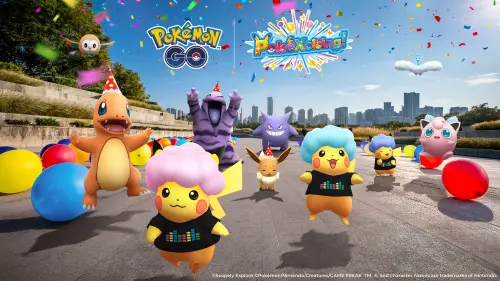 寶可夢30周年慶！在《Pokémon GO》遇見限定版PokéXciting!皮卡丘