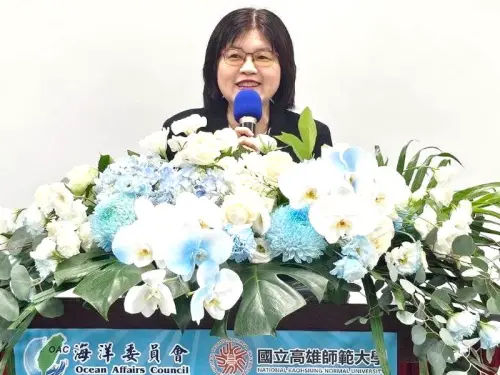 ▲海洋委員會處長林麗英致詞。(圖／海洋委員會提供)