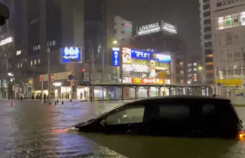 日本千葉「前所未見暴雨」水淹及腰！17萬人疏散　氣象廳最高警報
