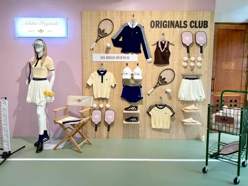 ▲adidas Originals女性網球時尚系列ACE BREEZE。（圖／記者蕭涵云攝）