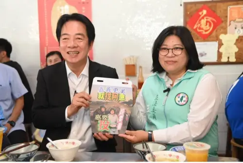 ▲王美惠是民進黨嘉義市長參選人，和彰化縣長王惠美一樣都當過立委。（圖／翻攝畫面，2026.08.14）