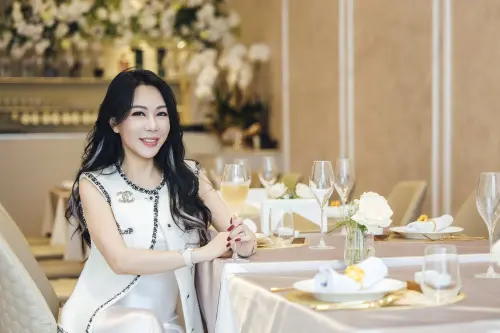 ▲共同創辦人鍾舒涵將藝術創作與生活美學融入品牌，主張「真正的高級，是讓人感覺被好好照顧」。（圖／業者提供）