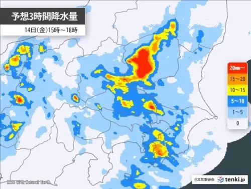 一天下了三個月的雨！日千葉暴雨破紀錄　氣象廳：關鍵三大原因