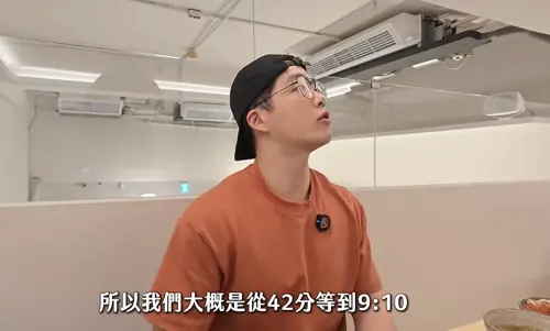 ▲豪豪點餐後過了約30分鐘店家才上了第一份炸豬排。（圖／吃貨豪豪YouTube）