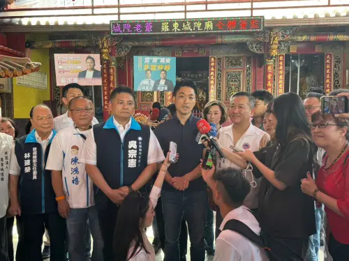 蔣萬安道歉了！羅東輔選吳宗憲「大遲到近1小時」：沒想到這麼塞