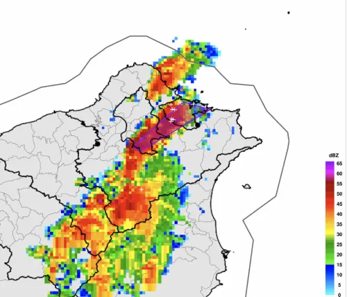 國家級警報響了！台北、新北雨勢升級　氣象署發布「大雷雨警報」