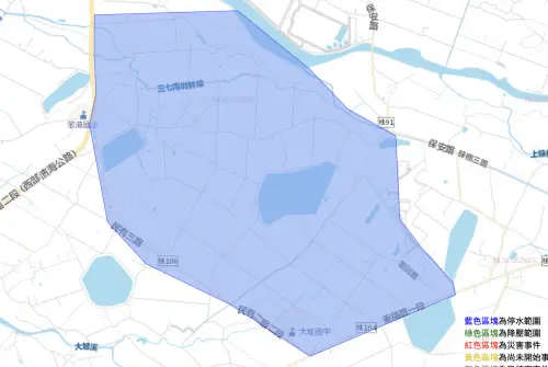 ▲桃園市新屋區因辦理管網封閉調查作業將於18日晚間21時起停水6小時。（圖／台灣自來水公司water.gov.tw/）