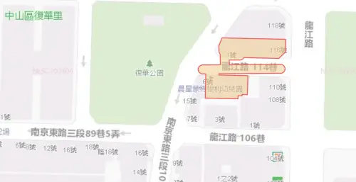 ▲台北市中山區8月17日停水範圍。（圖／自來水公司water.gov.tw）