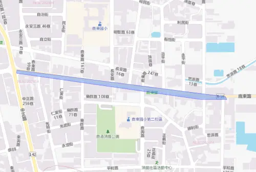 ▲彰化縣鹿港鎮8月17日停水範圍。（圖／自來水公司water.gov.tw）