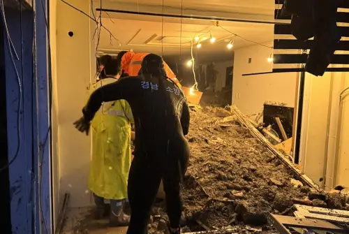 3天狂灌800毫米！韓國南部遭極端暴雨襲擊　土石流奪命、多人受困
