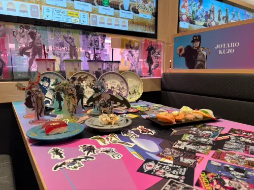 壽司郎聯名JOJO開箱！限定卡、變色杯好夯　全系列周邊拿法一次看