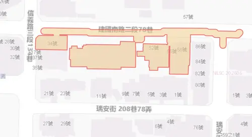 ▲台北市大安區8月18日停水範圍。（圖／自來水公司water.gov.tw）