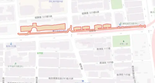 ▲台北市松山區8月18日停水範圍。（圖／自來水公司water.gov.tw）