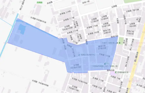 ▲台南市永康區8月18日停水範圍。（圖／自來水公司water.gov.tw）