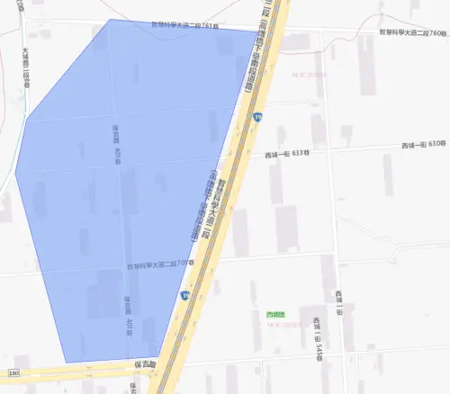▲台南市歸仁區8月18日停水範圍。（圖／自來水公司water.gov.tw）