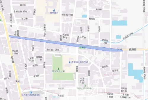 ▲彰化縣鹿港鎮8月18日停水範圍。（圖／自來水公司water.gov.tw）