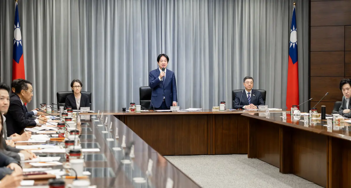 ▲賴清德宣布明年普發現金1萬元。（圖／總統府提供）
