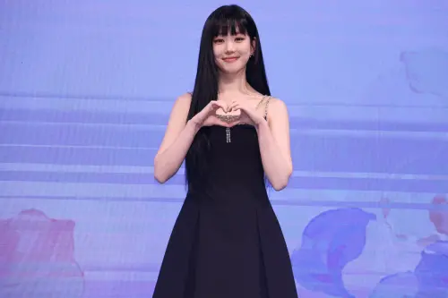 ▲韓劇女神李侑菲首次參演台劇，和林哲熹有濃濃的感情糾葛。（圖／記者朱永強攝）