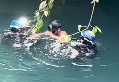 男困水下100公尺15天奇蹟獲救！搜救潛水員：原本是來打撈遺體