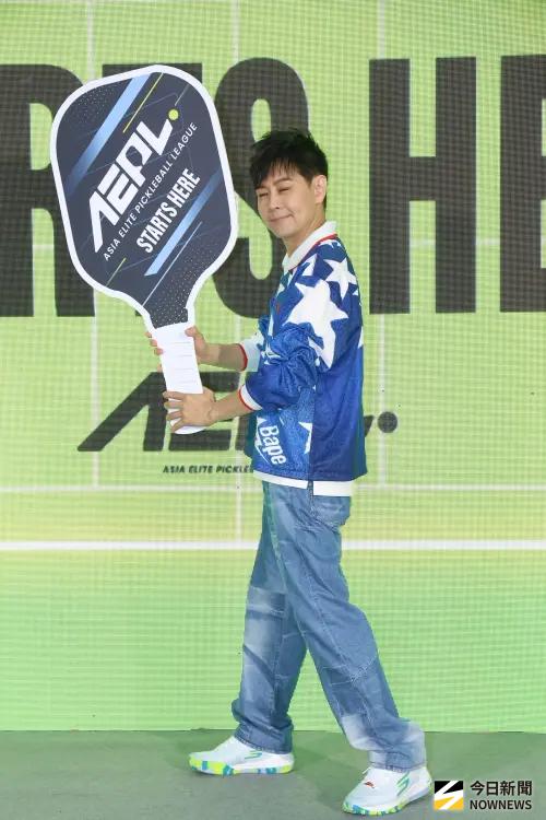 ▲林志穎（如圖）二兒子從小就喜歡表演，未來也不排斥讓他出道。（圖／記者嚴俊強攝影）