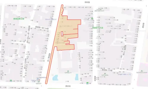 ▲台北市萬華區8月19日停水範圍。（圖／自來水公司water.gov.tw）
