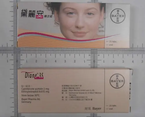▲「黛麗安（Diane-35）」在台灣屬醫師處方用藥，使用前應由醫師評估血栓等風險及禁忌症。（圖／食藥署）