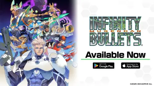 ▲免費射擊手遊《INFINITY BULLETS》目前已登上Google Play、App Store，台灣玩家也能下載遊玩。（圖／翻攝自HEXADRIVE）