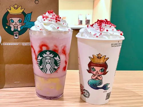 ▲星巴克買一送一情人節優惠來了。（圖／記者蕭涵云攝）