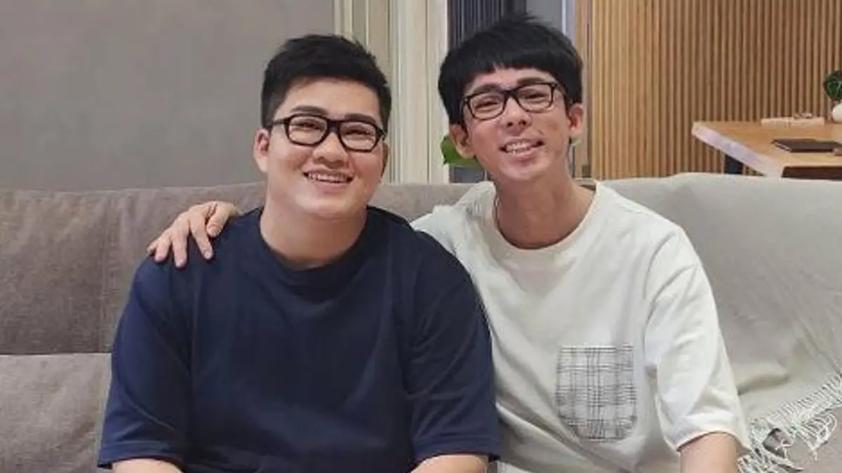 ▲網友爆料朋友去年在酒店工作時，曾遇見Joeman與一名「教某國語言的知名網紅」同行，遭瘋傳對象是阿滴，對此阿滴本人親自出面否認。（圖／翻攝自臉書）