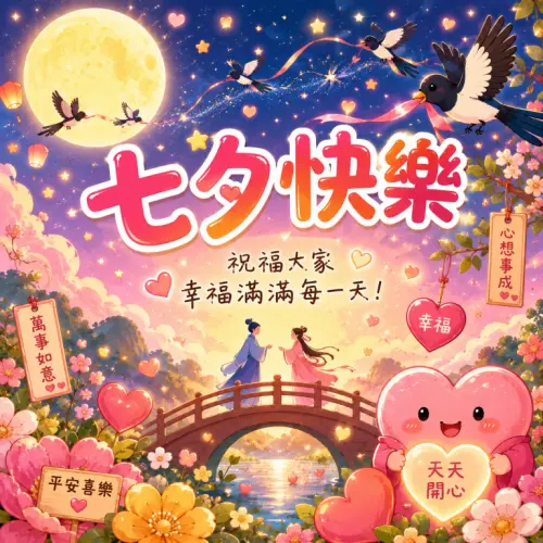 ▲2026七夕情人節圖片免費下載。（圖／AI生成、記者黃韻文監製）