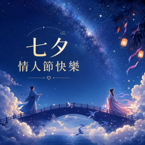 ▲2026七夕情人節圖片免費下載。（圖／AI生成、記者黃韻文監製）