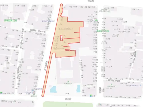 ▲台北市萬華區8月20日停水範圍。（圖／自來水公司water.gov.tw）