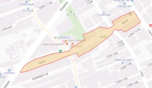▲新北市三重區8月20日停水範圍。（圖／自來水公司water.gov.tw）