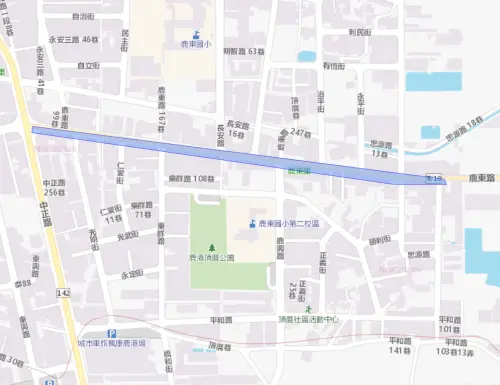 ▲彰化縣鹿港鎮8月20日停水範圍。（圖／自來水公司water.gov.tw）