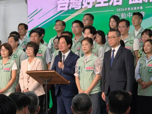 揭陳素月勢很好！賴清德示警：在野黨不會輕易放棄、會想空想縫