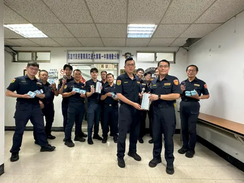 打造友善抗熱執勤環境　高雄交警採購涼感物資挺外勤