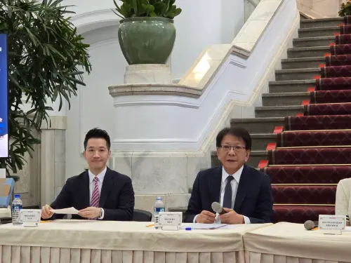 ▲潘孟安、何志偉今召開記者會。（圖／記者陳佩君攝，2026.08.20）