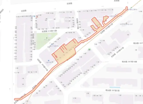 ▲台北市中山區8月21日停水範圍。（圖／自來水公司water.gov.tw）