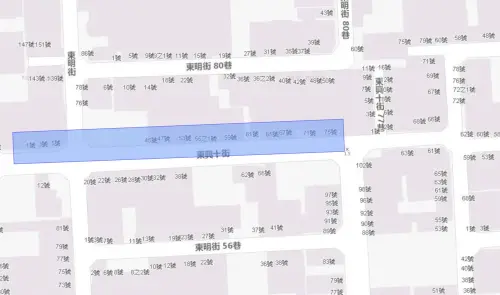 ▲台南市8月21日停水範圍。（圖／自來水公司water.gov.tw）