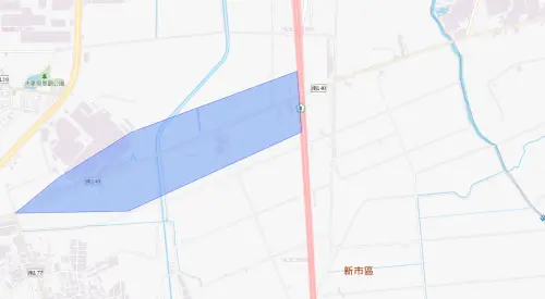 ▲台南市8月21日停水範圍。（圖／自來水公司water.gov.tw）