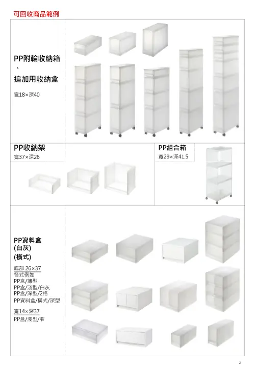 ▲無印良品可回收品項。（圖／翻攝自無印良品）