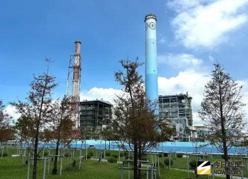 ▲台電公司大林發電廠響應2026舊鞋救命高雄親送募集公益活動。(圖／記者黃守作攝，2026.08.20)